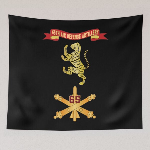 Item preview, Army - 65th Air Defense Artillery w Number Br - DUI - Ribbon X 300 designed and sold by Military Insignia Products.