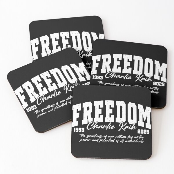 Item preview, Freedom Charlie Kirk Great American Patriot Hero designed and sold by JeyVel.
