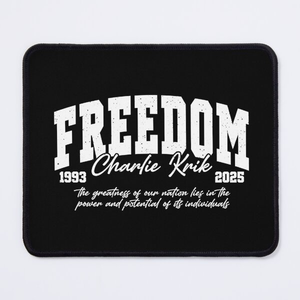 Item preview, Freedom Charlie Kirk Great American Patriot Hero designed and sold by JeyVel.