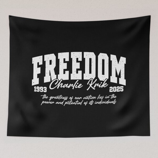 Item preview, Freedom Charlie Kirk Great American Patriot Hero designed and sold by JeyVel.