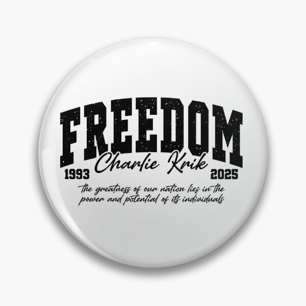 Item preview, Freedom Charlie Kirk Great American Patriot Hero designed and sold by JeyVel.