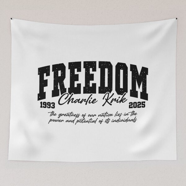 Item preview, Freedom Charlie Kirk Great American Patriot Hero designed and sold by JeyVel.