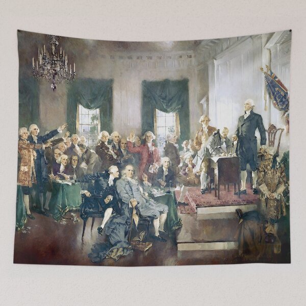 Item preview, Signing of the United States Constitution 1787 designed and sold by Jon-Baran.