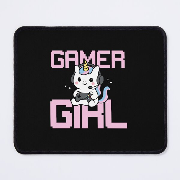 Item preview, Cute Gamer Unicorn Girl – Kawaii Gaming Design designed and sold by deardansouza.