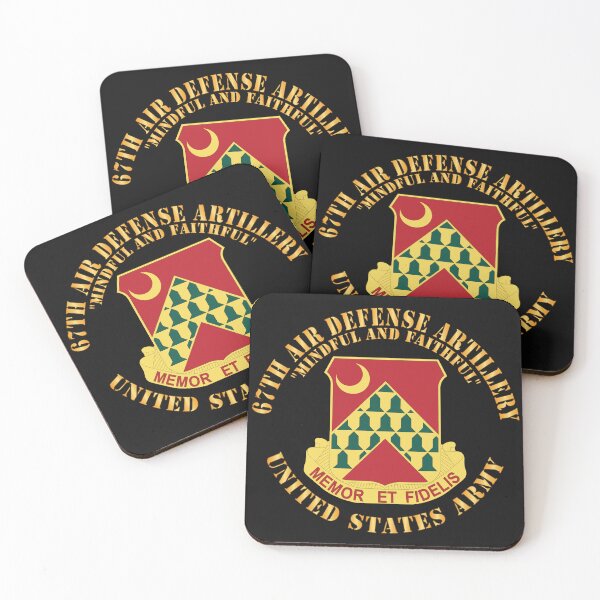 Item preview, Army - 67th Air Defense Artillery - Mindful and Faithful - DUI, US Army X 300 designed and sold by Military Insignia Products.