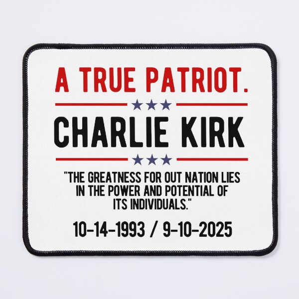 Item preview, Charlie Kirk A True Patriot 1993-2025  designed and sold by JeyVel.