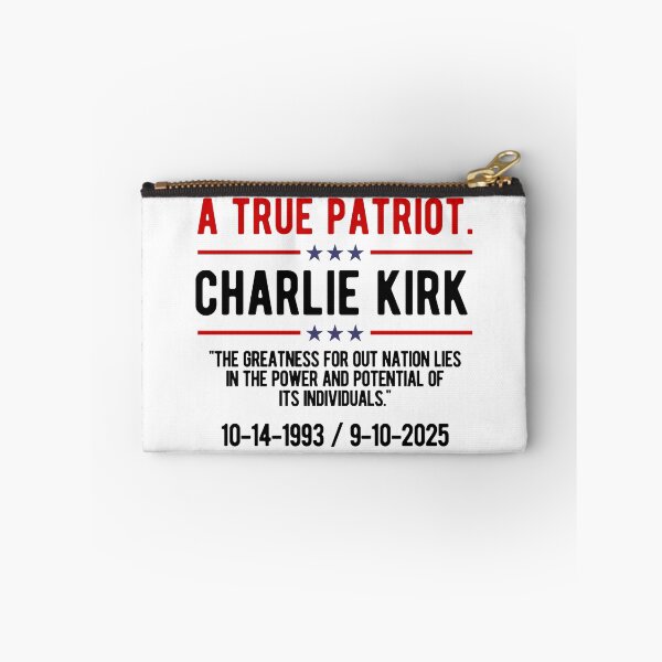 Item preview, Charlie Kirk A True Patriot 1993-2025  designed and sold by JeyVel.