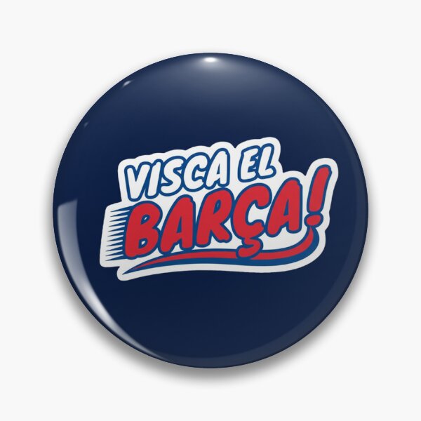 Item preview, Visca el Barça! Fan Art Soccer Sticker designed and sold by Dimaromu.