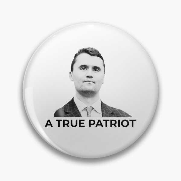 Item preview, Charlie Kirk - A True Patriot designed and sold by Trialloja.