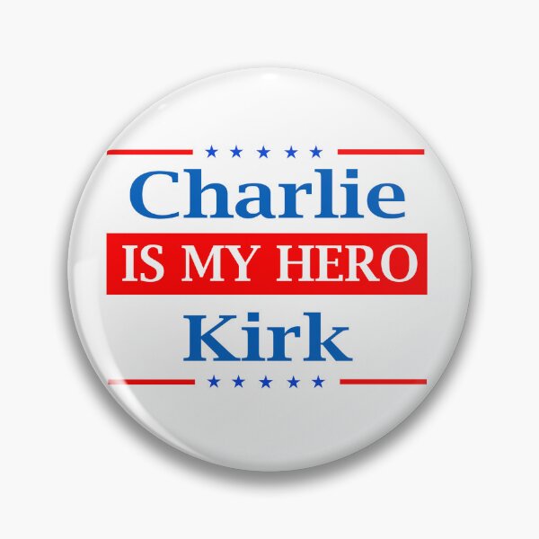 Item preview, Charlie Kirk Is My Hero designed and sold by JeyVel.
