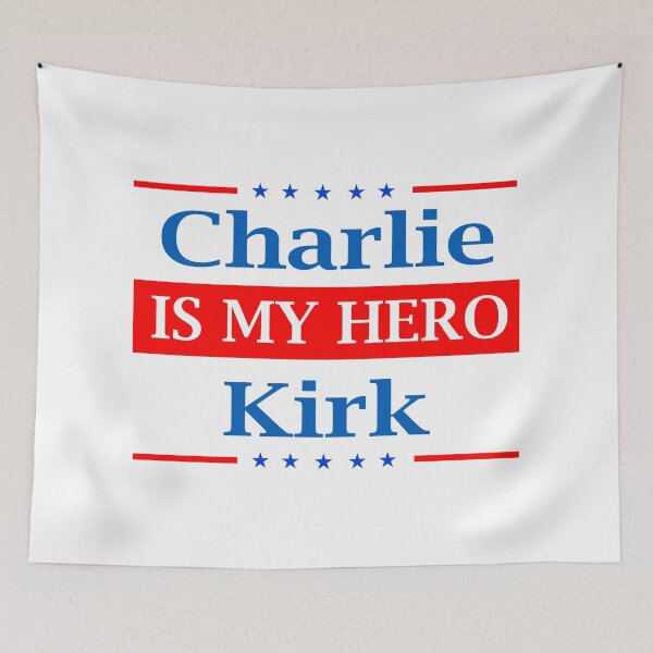 Item preview, Charlie Kirk Is My Hero designed and sold by JeyVel.