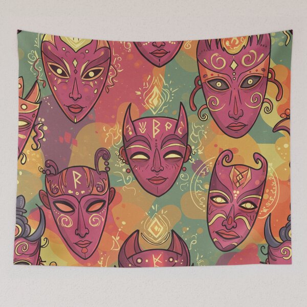 Item preview, Mystic Runic Masks designed and sold by MySignatureItems.