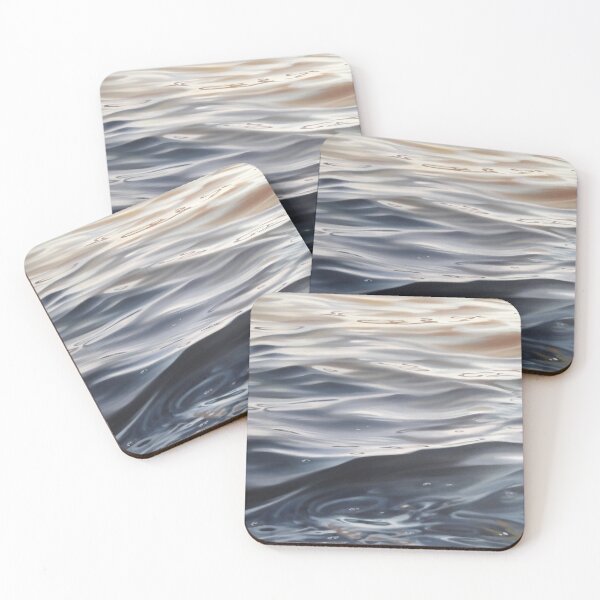 Item preview, Boundary - moody water painting designed and sold by Emily Bickell.