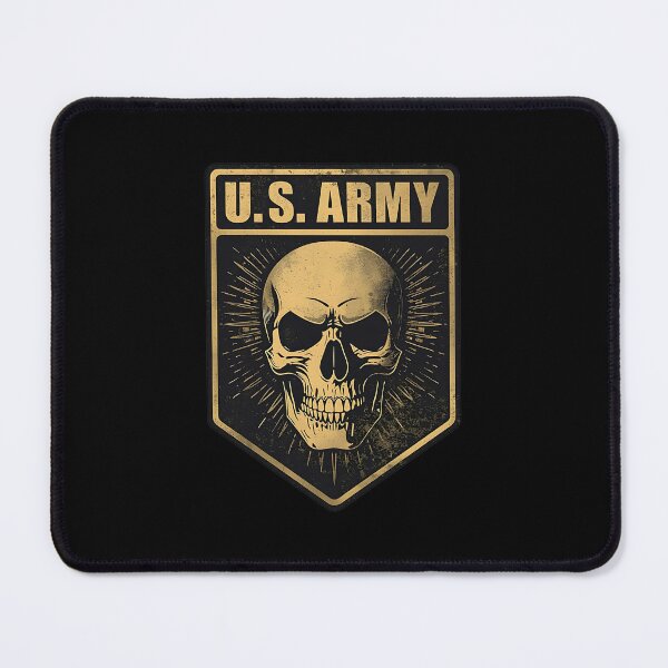 Item preview, U.S. ARMY Skull Emblem – Tactical Military Style T-Shirt for Army Fans designed and sold by AkiruAiStudio.