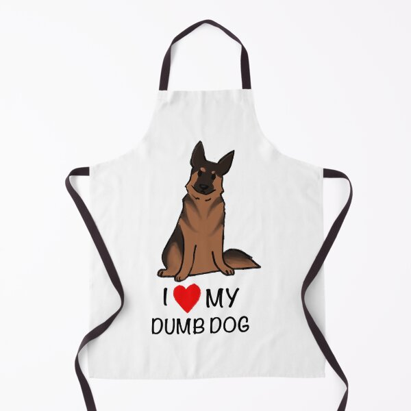 Item preview, I Love my Dumb Dog- German Shepard designed and sold by Sadiez-Paintz.