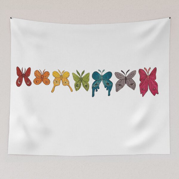 Item preview, Rainbow Butterflies designed and sold by fern.prints.