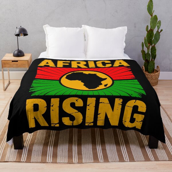 Item preview, Africa Rising Vintage Continent Unity Design designed and sold by EthosWear.