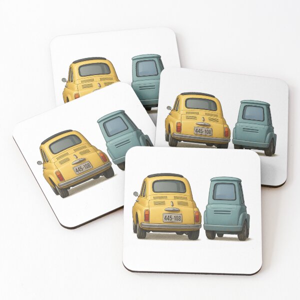 Item preview, Guido & Luigi Inspired Cartoon Cars – Pixar Style Fan Art designed and sold by Zippitydodads.