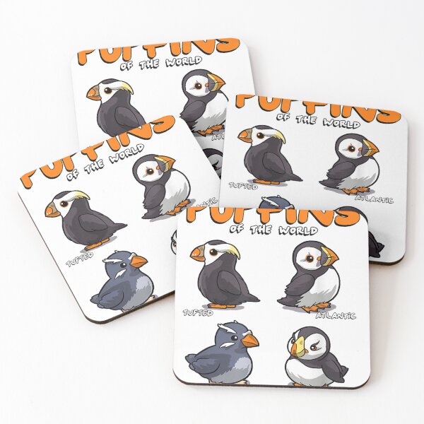 Item preview, Puffin Animals, of the World, Educational Iceland, Animal Birds, Shapes Cute  designed and sold by cretegracieuk.