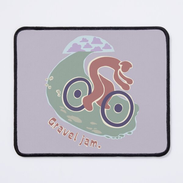 Item preview, Gravel Jam - Bicyclist designed and sold by Brad Sneed Studio.