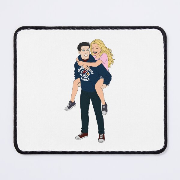 Item preview, Off Campus - Grace & Logan designed and sold by Noodly Doodles.