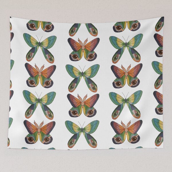 Item preview, Colorful Butterflies designed and sold by fern.prints.