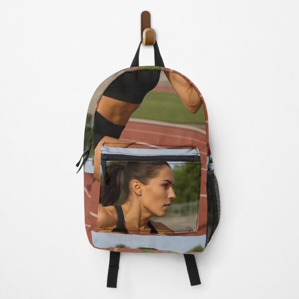 Item preview, Horizontal Track Athlete in an All Black Sportswear designed and sold by Toonlympics.