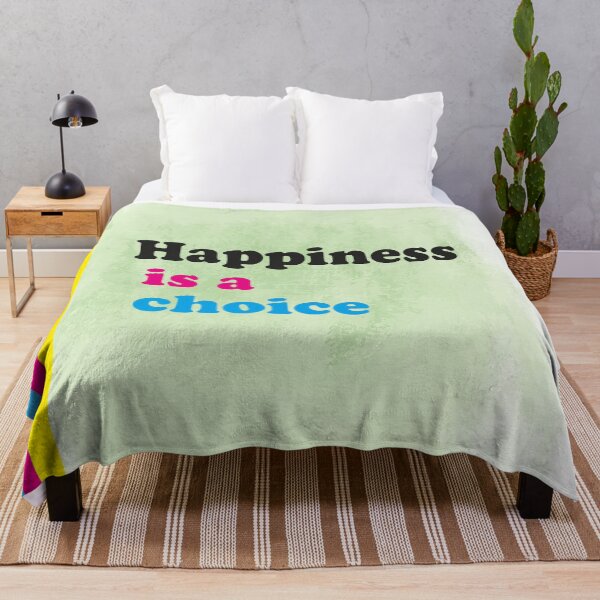 Item preview, Happiness Is a Choice – Uplifting Quote Design designed and sold by Arab-store99.
