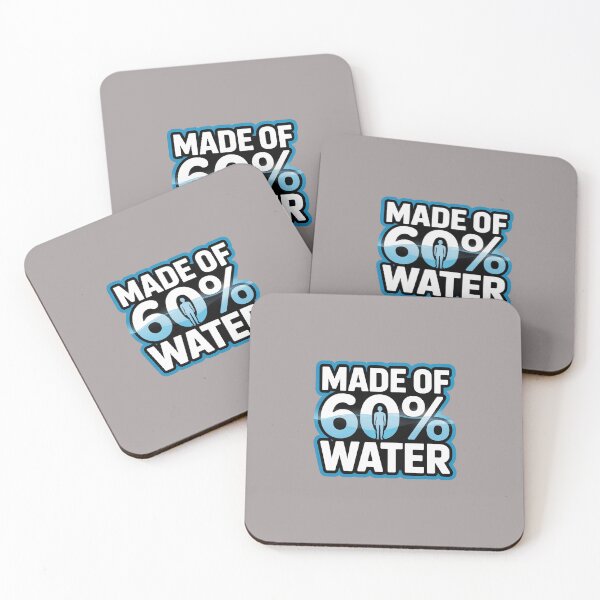 Item preview, Made of 60% Water – Human Body Fun Fact Design designed and sold by HolisticFurArt.