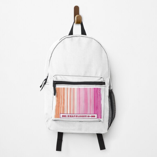 Item preview, Lesbian Unapologetic Barcode - LGBTQ+ Lesbian Pride designed and sold by LavenderLibraryPress.