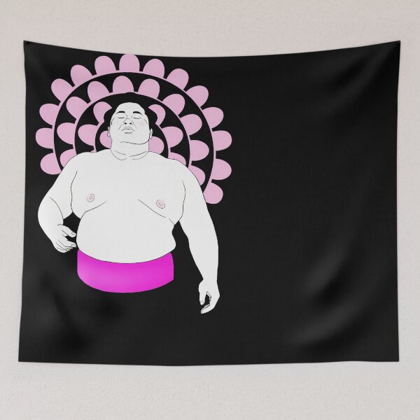 Item preview, Sumo - Rikishi Ura designed and sold by ShopArtAmiyaGi.