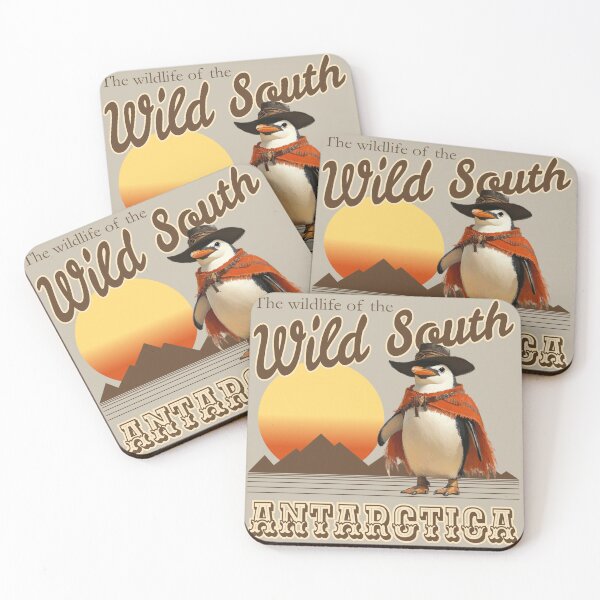 Item preview, Funny Penguin Cowboy in the Wild Wild South designed and sold by IceEdgeStudio.