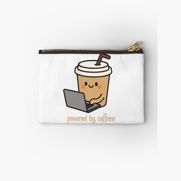 Item preview, Powered by Caffeine – Funny Allied Health Coffee Design designed and sold by TheSparklySLP.