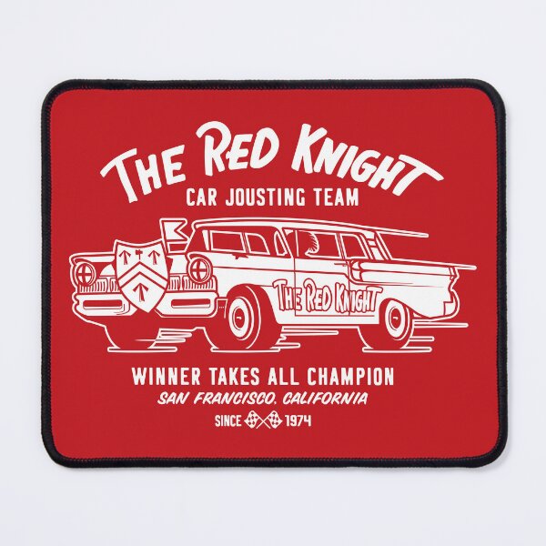 Item preview, The Red Knight Jousting Team (Reverse - Red) designed and sold by Justin Ellis.