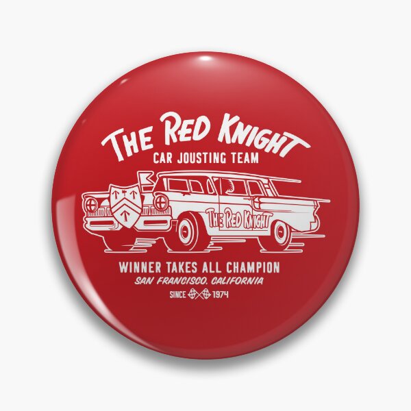 Item preview, The Red Knight Jousting Team (Reverse - Red) designed and sold by Justin Ellis.