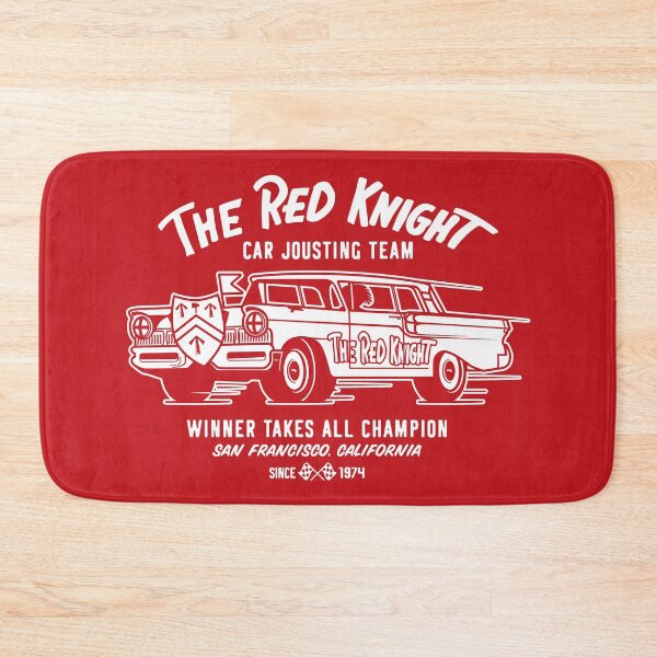Item preview, The Red Knight Jousting Team (Reverse - Red) designed and sold by Justin Ellis.