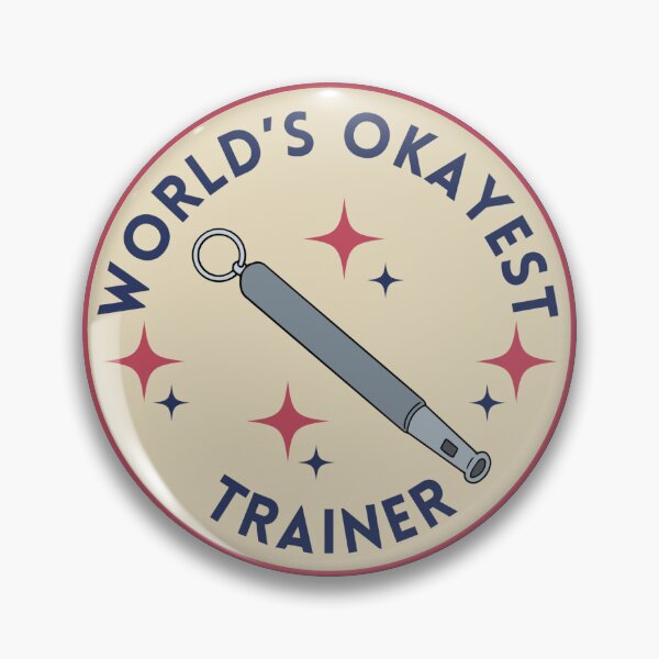 Item preview, World's Okayest Trainer designed and sold by Unhinged Goose.