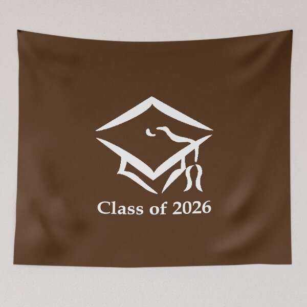 Item preview, Class of 2026 Brown and White designed and sold by ZaryaParx.