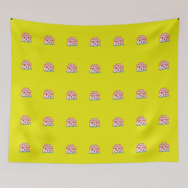 Item preview, Stay Hydrated 60% – Positive Energy Design designed and sold by HolisticFurArt.