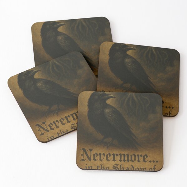 Item preview, Cthulu and the raven designed and sold by JRED Design.