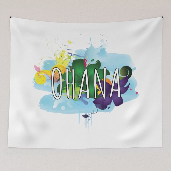 Artikelvorschau, Ohana entworfen und verkauft von PB&J Custom Designs.