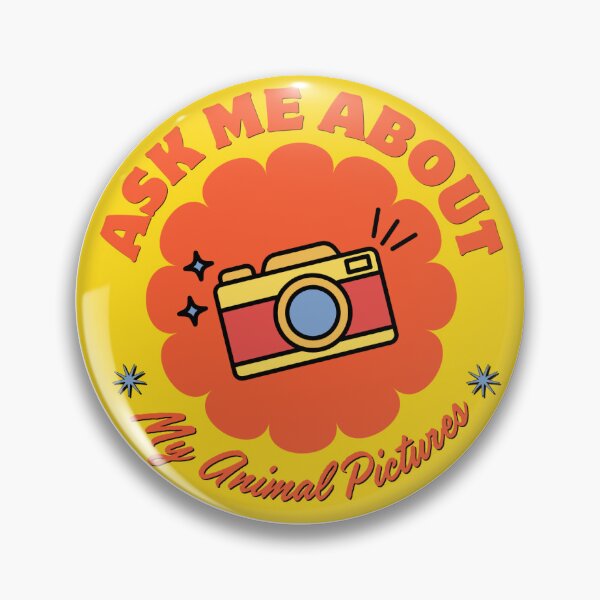 Item preview, Ask Me About My Animal Pictures designed and sold by Unhinged Goose.