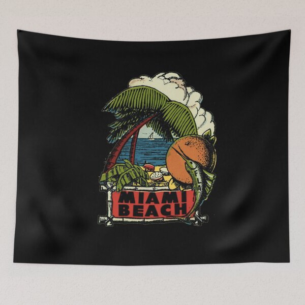 Item preview, Vintage Miami Beach designed and sold by QuayTradingCo.