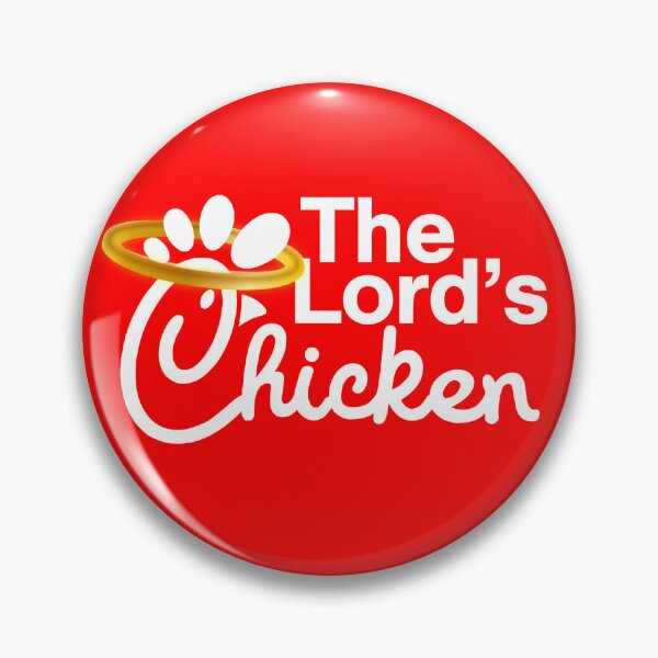 Item preview, The Lord's Chicken - Chick-Fil-A - Red Circle designed and sold by Oops!Fuel.