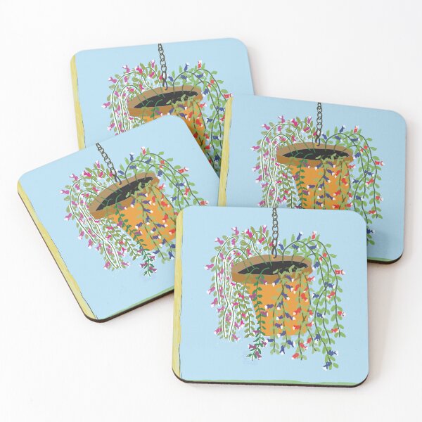 Item preview, Fuchsia Flowers Hanging in a Window designed and sold by Nigel-here.