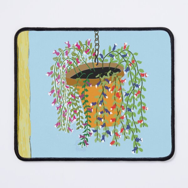 Item preview, Fuchsia Flowers Hanging in a Window designed and sold by Nigel-here.