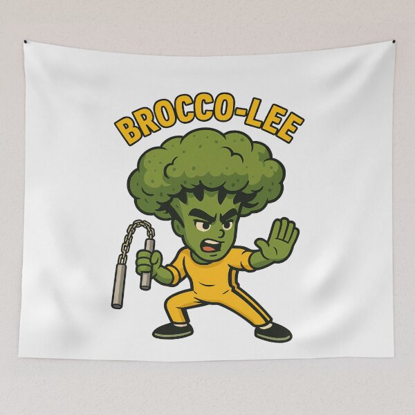Item preview, Brocco-Lee: Master of Veggie Martial Arts designed and sold by k3rstman1.