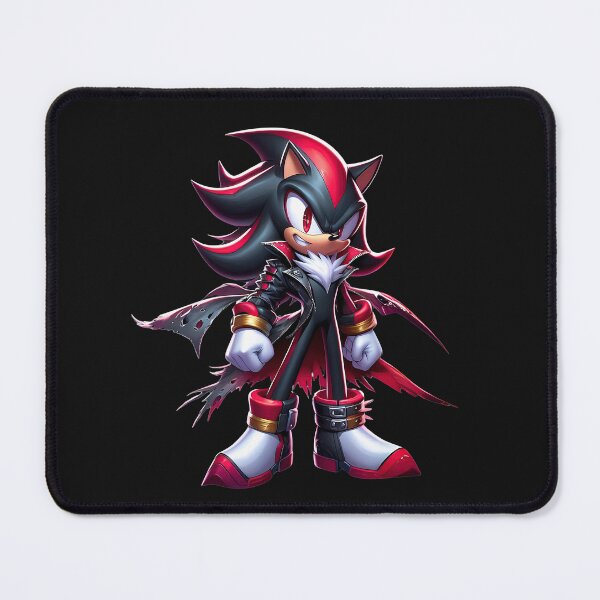 Item preview, Shadow futuristic hedgehog warrior art designed and sold by Shadow's Realm.