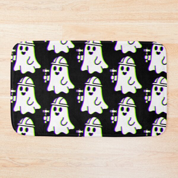 Item preview, Construction Ghost – Glitch RGB Tradesman Halloween Crew Design designed and sold by Taans-Creation.