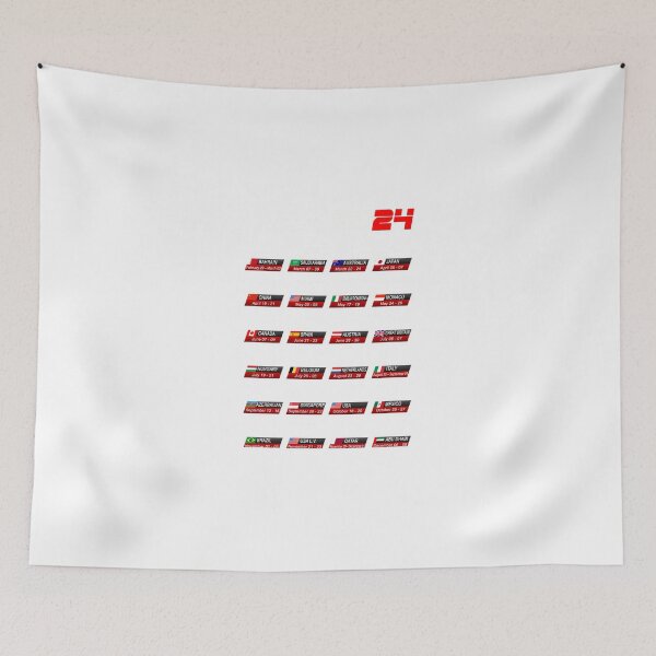 Item preview, Calendar-Formula-Race-Cars-2024-Circuits-Sport-V2 designed and sold by HeribertFunke.